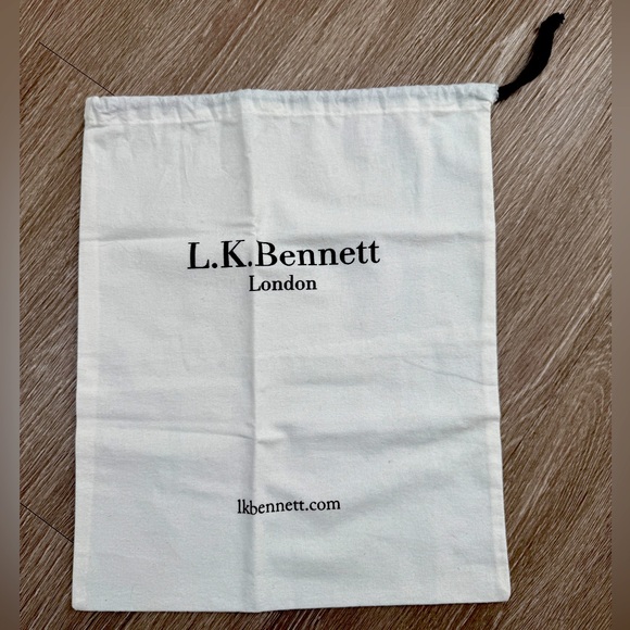 L.K. Bennett 12"w x 14.5"h Drawstring DUST BAG for Shoes/Handbags - Picture 1 of 2